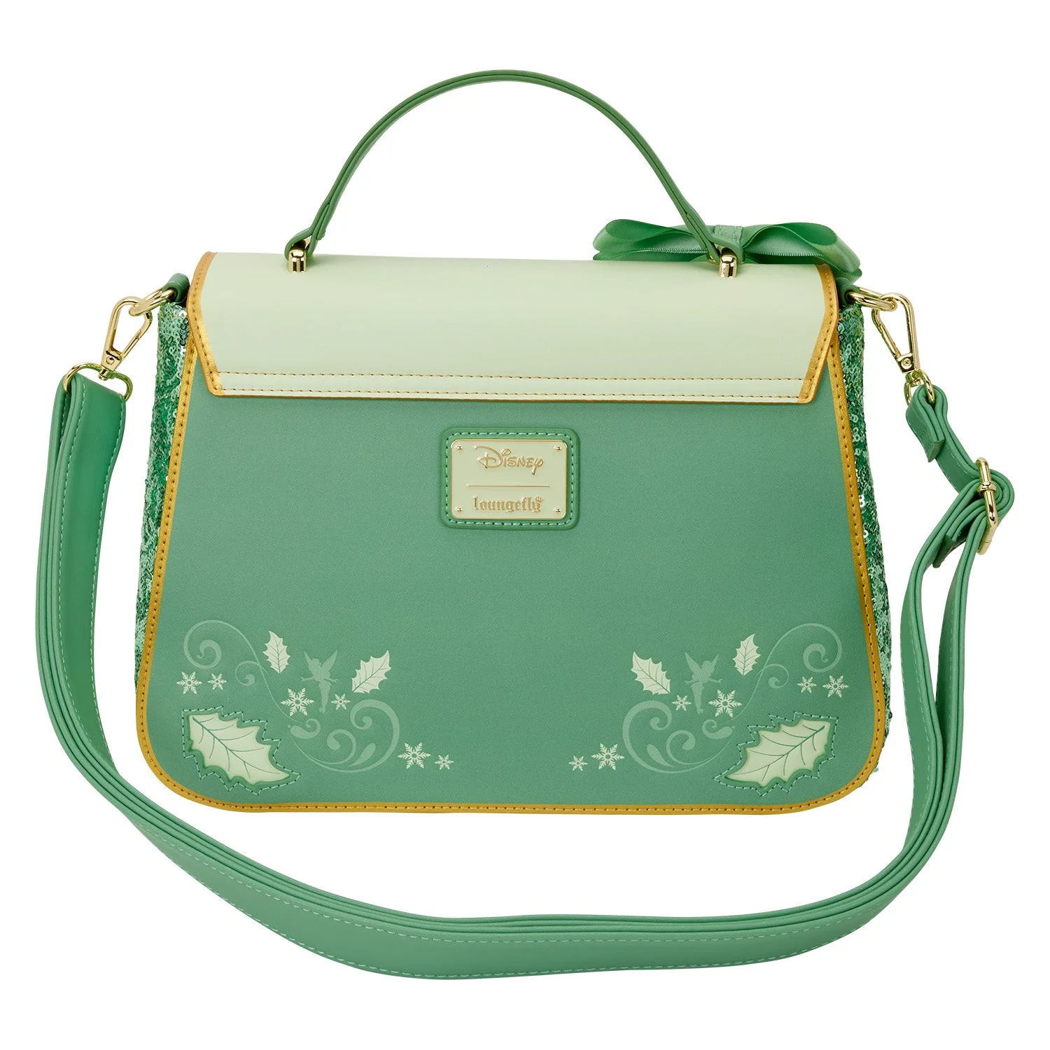 Loungefly x Disney Tinker Bell Holiday Crossbody Bag - Image 3