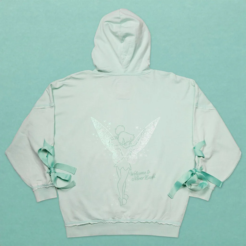 Loungefly x Disney Tinker Bell Unisex Zip Hoodie - Image 2