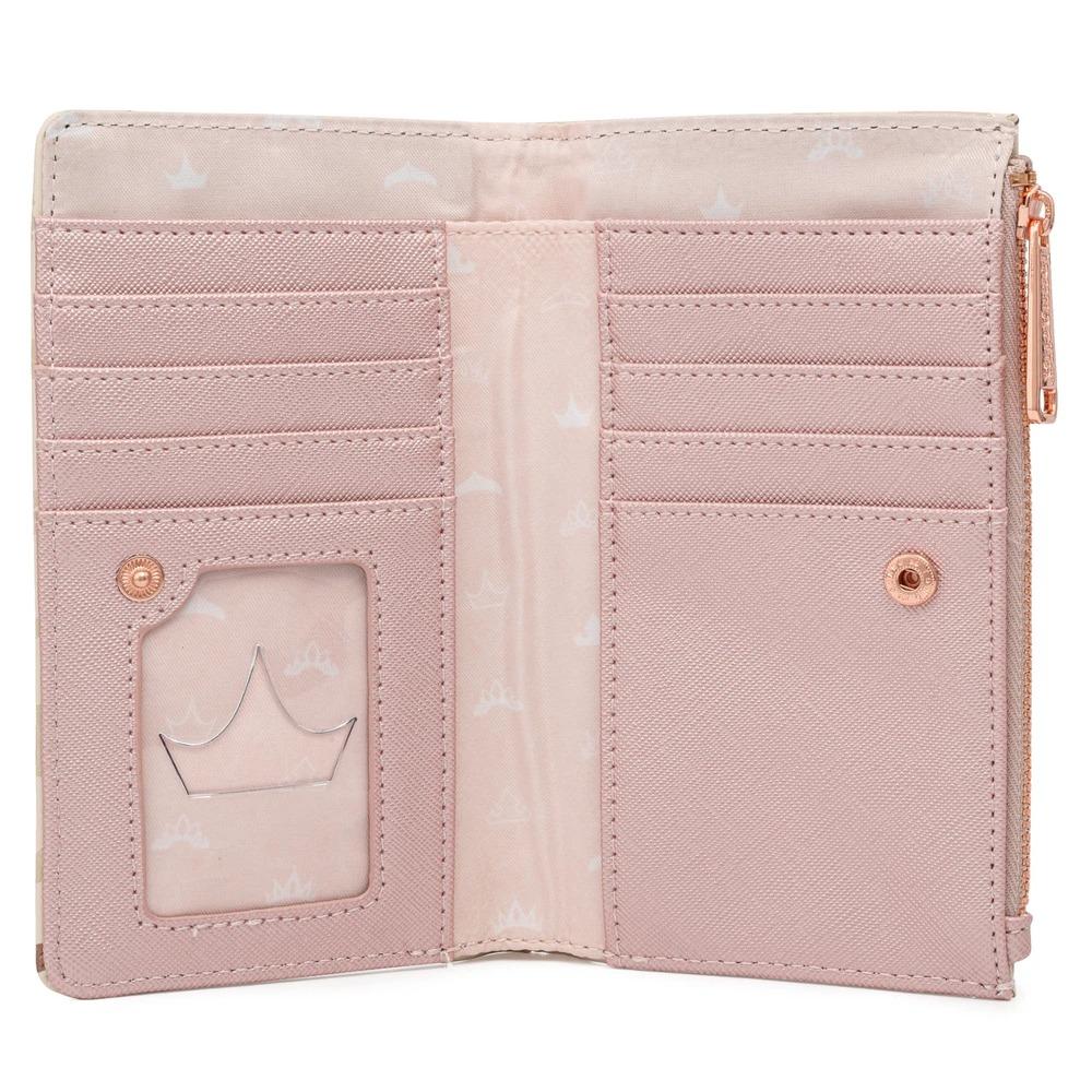 Loungefly x Disney Ultimate Princesses Silhouette All Over Print Purse - Image 4