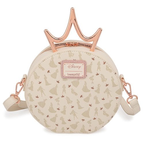 Loungefly x Disney Ultimate Princess Metal Crown Crossbody Bag - Image 2