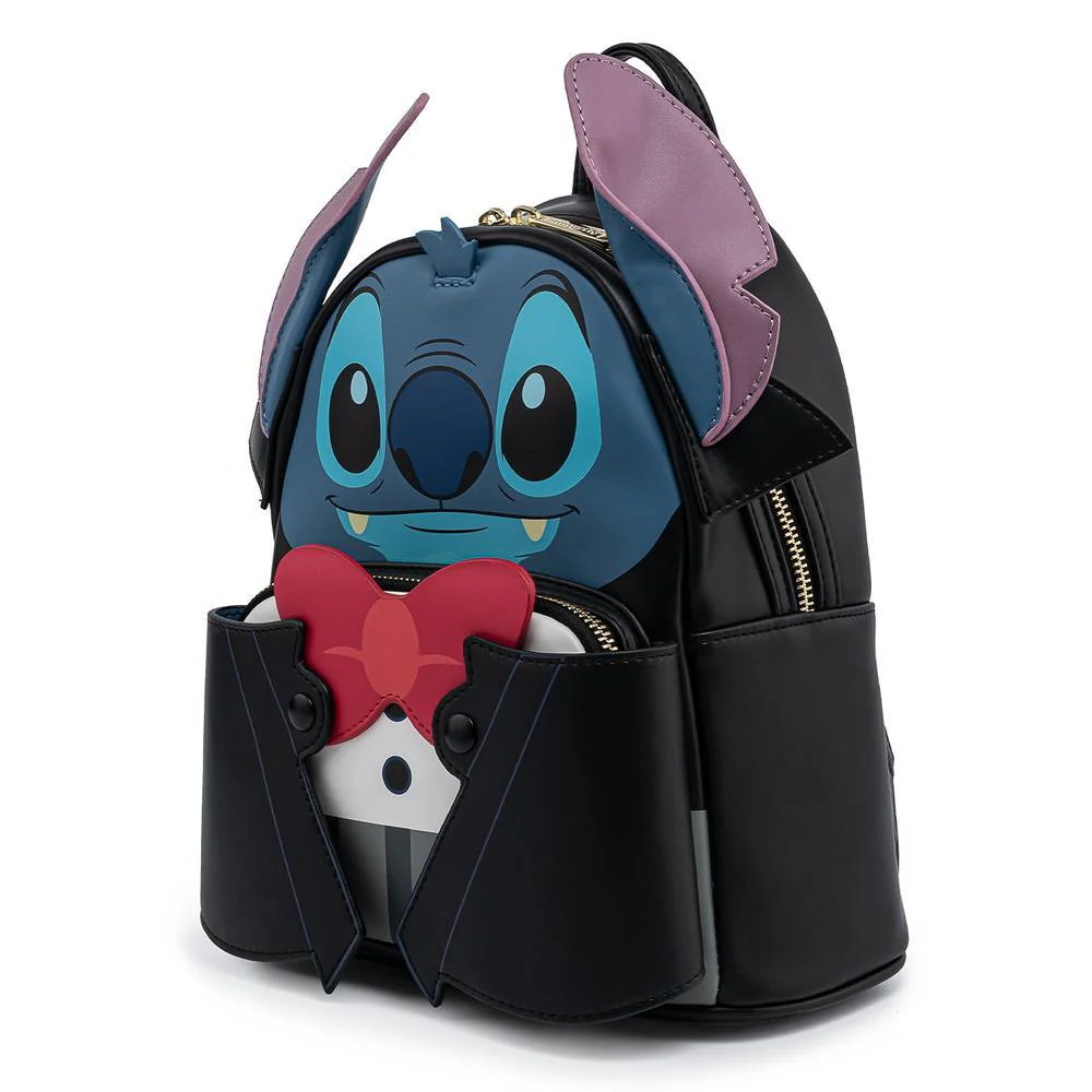 Loungefly x Disney Vampire Stitch Mini Backpack - Image 2