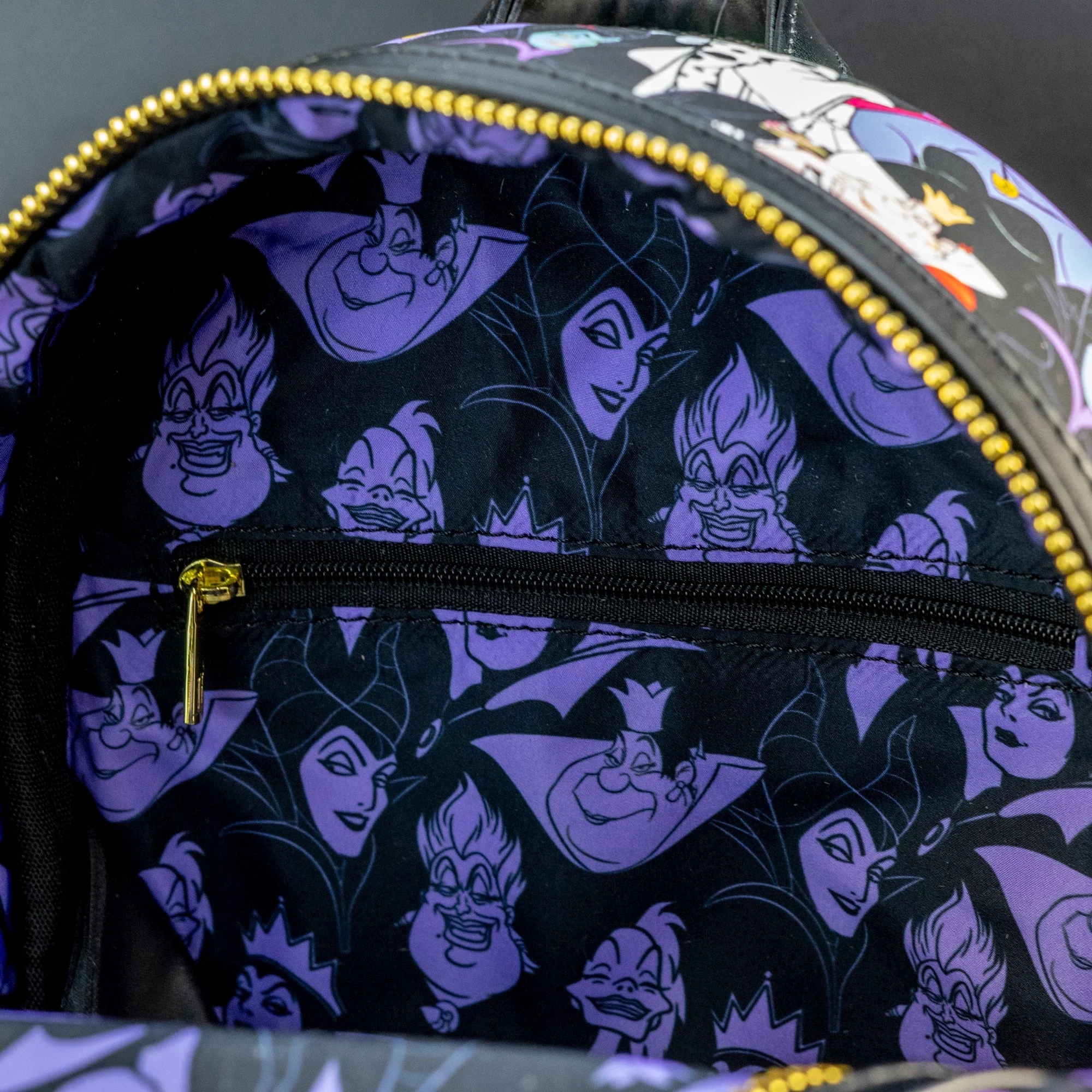 Loungefly x Disney Villains AOP Mini Backpack - Image 5