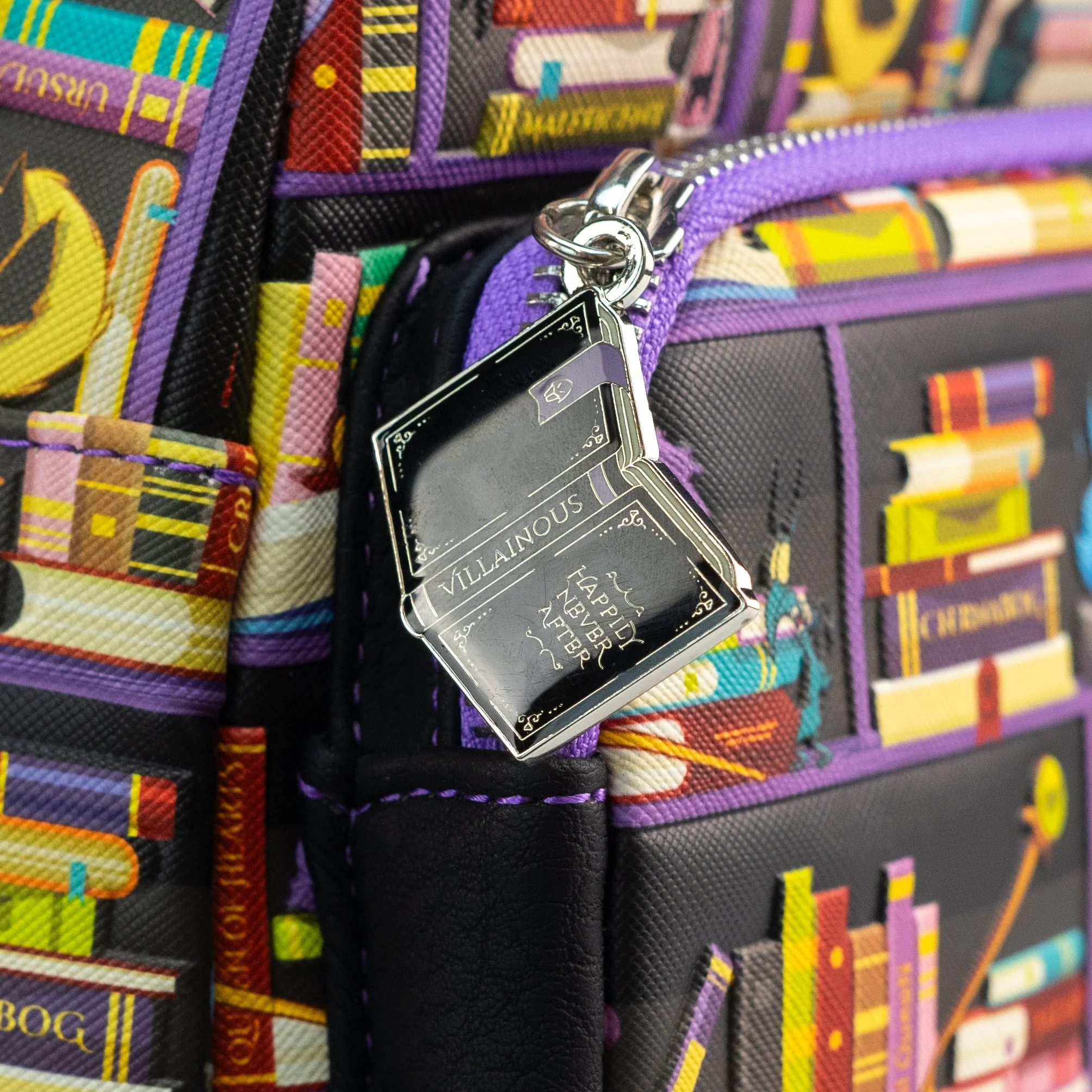 Loungefly x Disney Villains Books Mini Backpack - Image 4