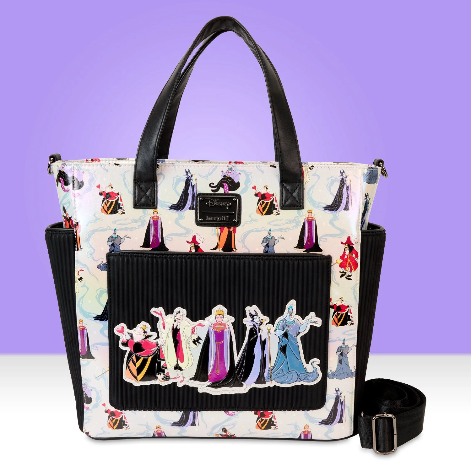 Loungefly x Disney Villains Convertible Backpack & Tote Bag