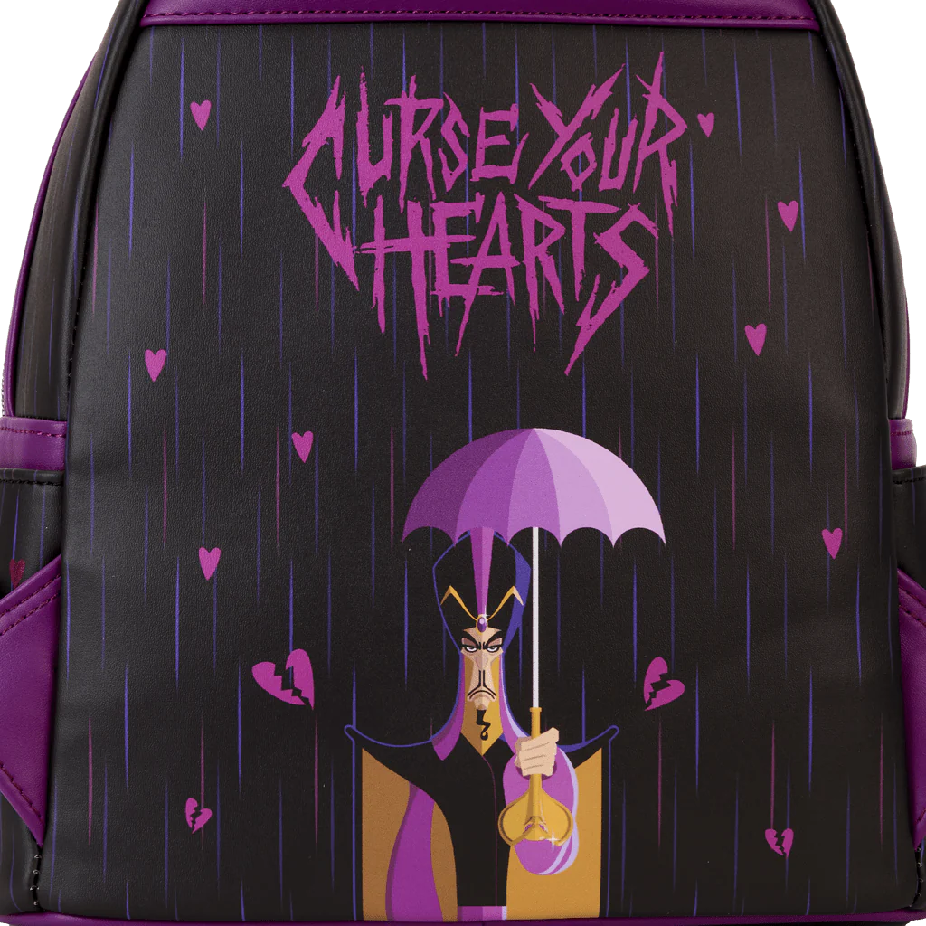 Loungefly X Disney Villains Curse Your Hearts Mini Backpack - Image 7