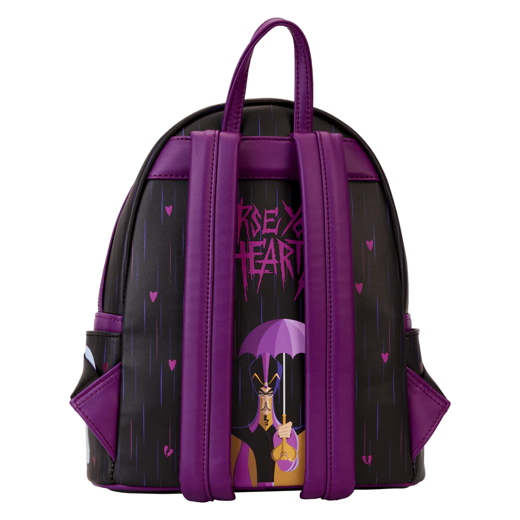 Loungefly X Disney Villains Curse Your Hearts Mini Backpack - Image 9
