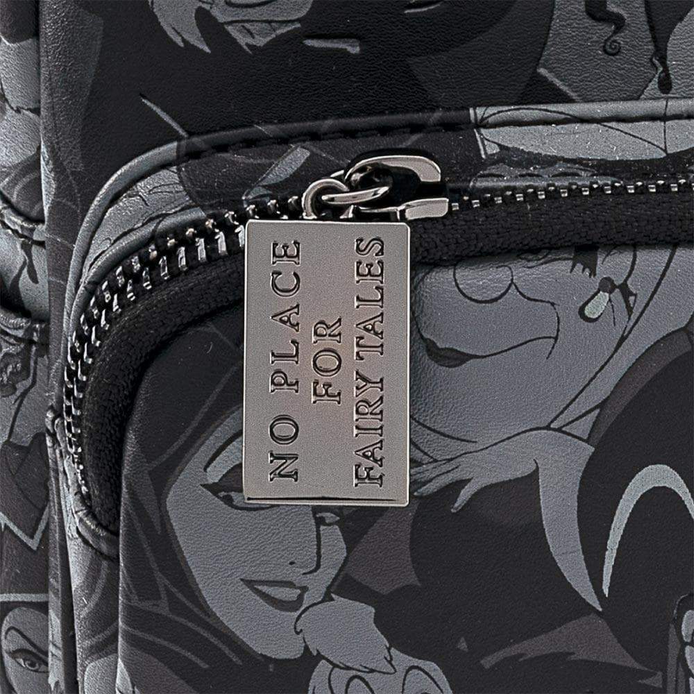 Loungefly x Disney Villains Debossed Loungefly Mini Backpack - Image 4