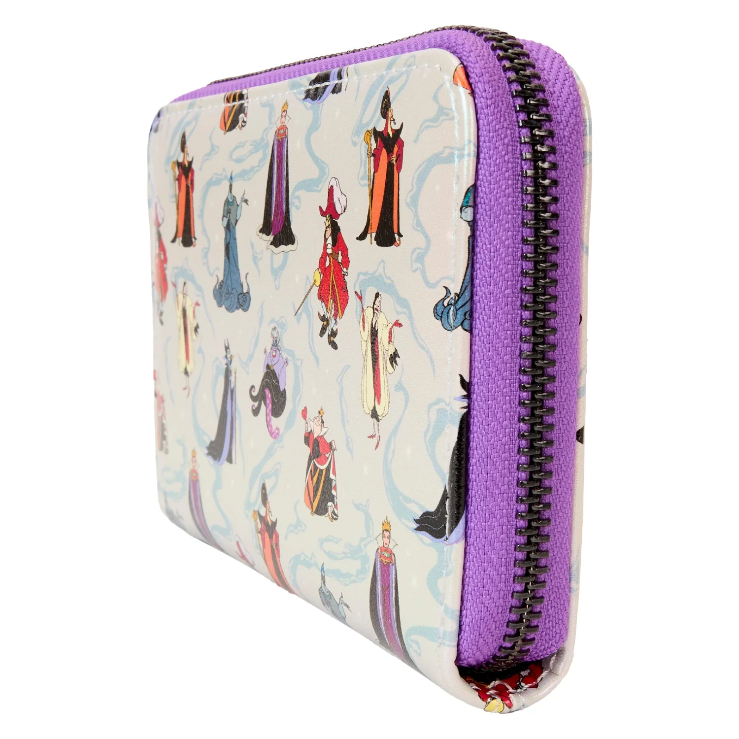 Loungefly x Disney Villains Iridescent Zip Around Wallet - Image 2