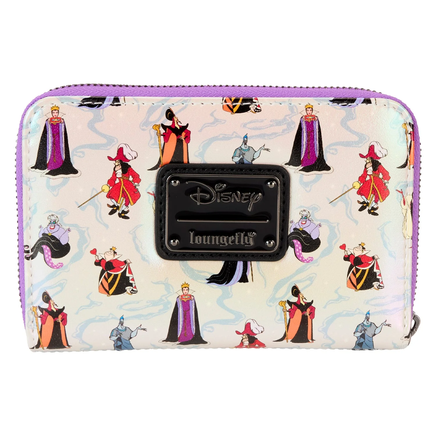 Loungefly x Disney Villains Iridescent Zip Around Wallet - Image 3