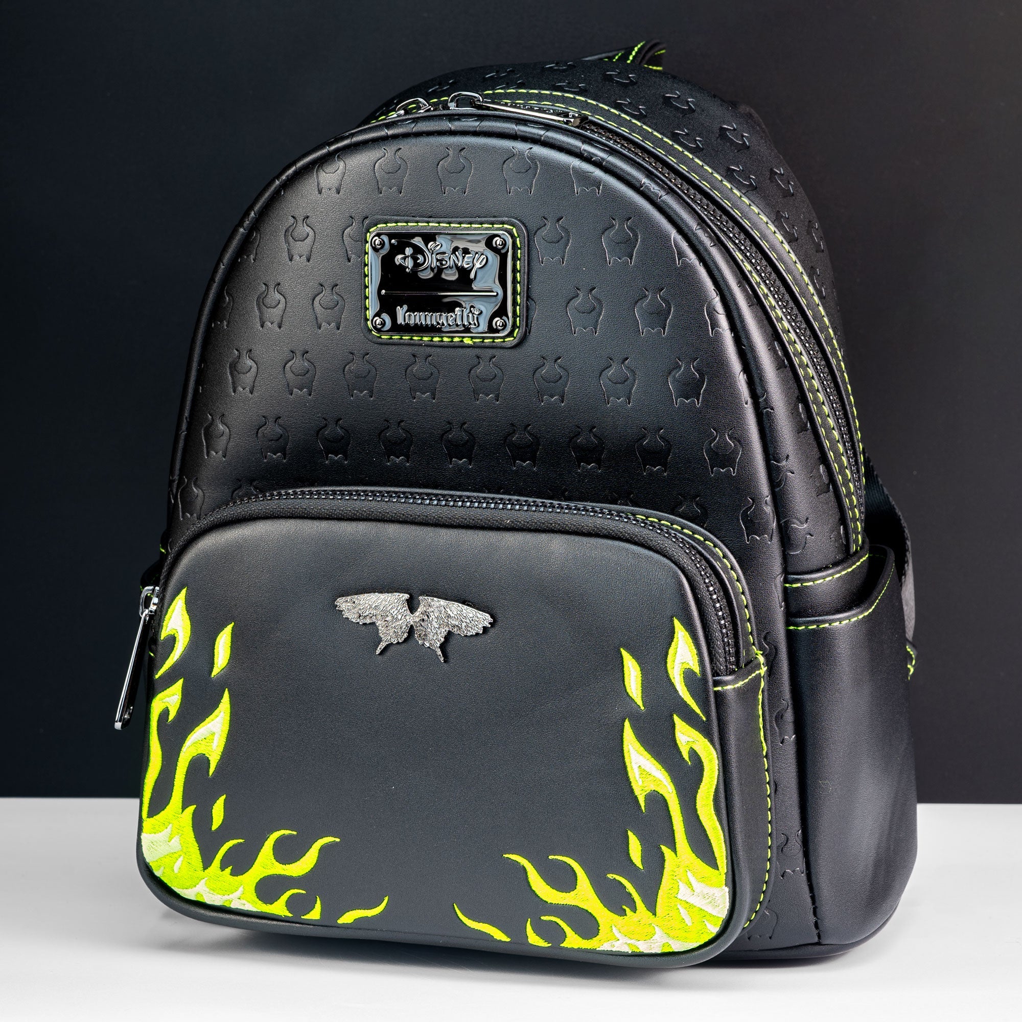 Loungefly x Disney Villains Maleficent Flames Mini Backpack