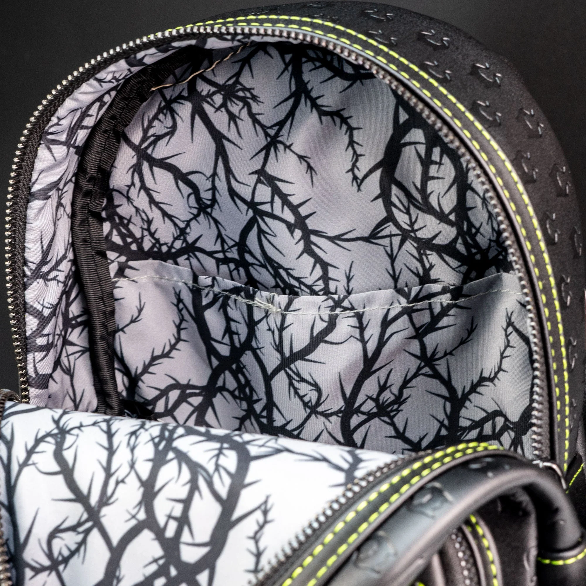 Loungefly x Disney Villains Maleficent Flames Mini Backpack - Image 7