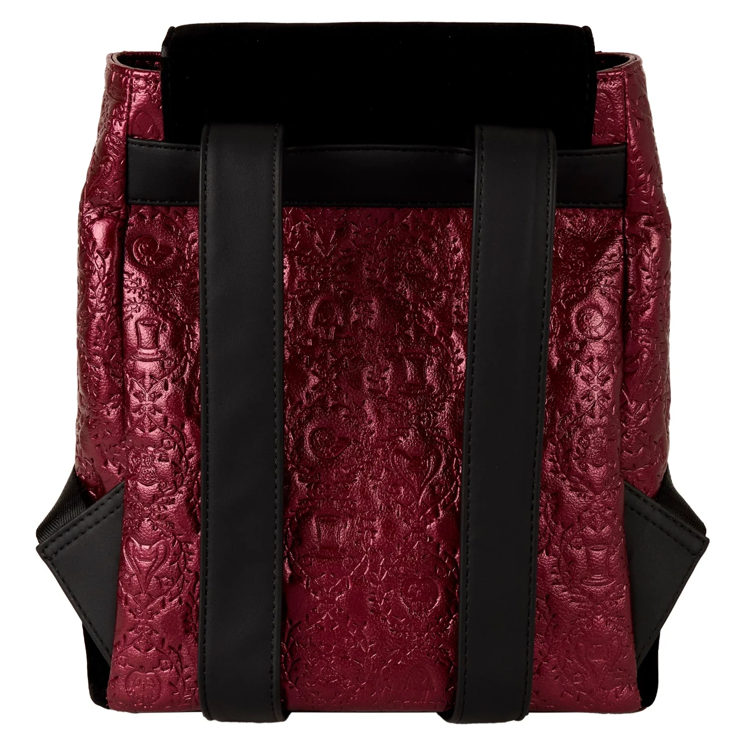 Loungefly x Disney Villains Studded Velvet Mini Backpack - Image 4