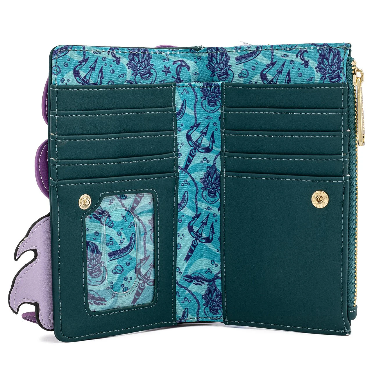 Loungefly x Disney Villains Ursula Crystal Ball Purse - Image 4