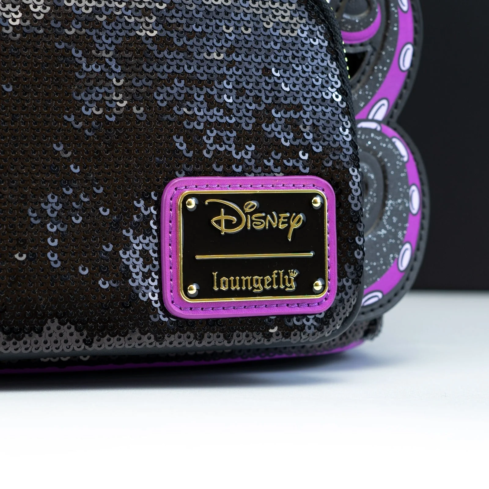 Loungefly x Disney Villains Ursula Sequin Cosplay Mini Backpack - Image 5