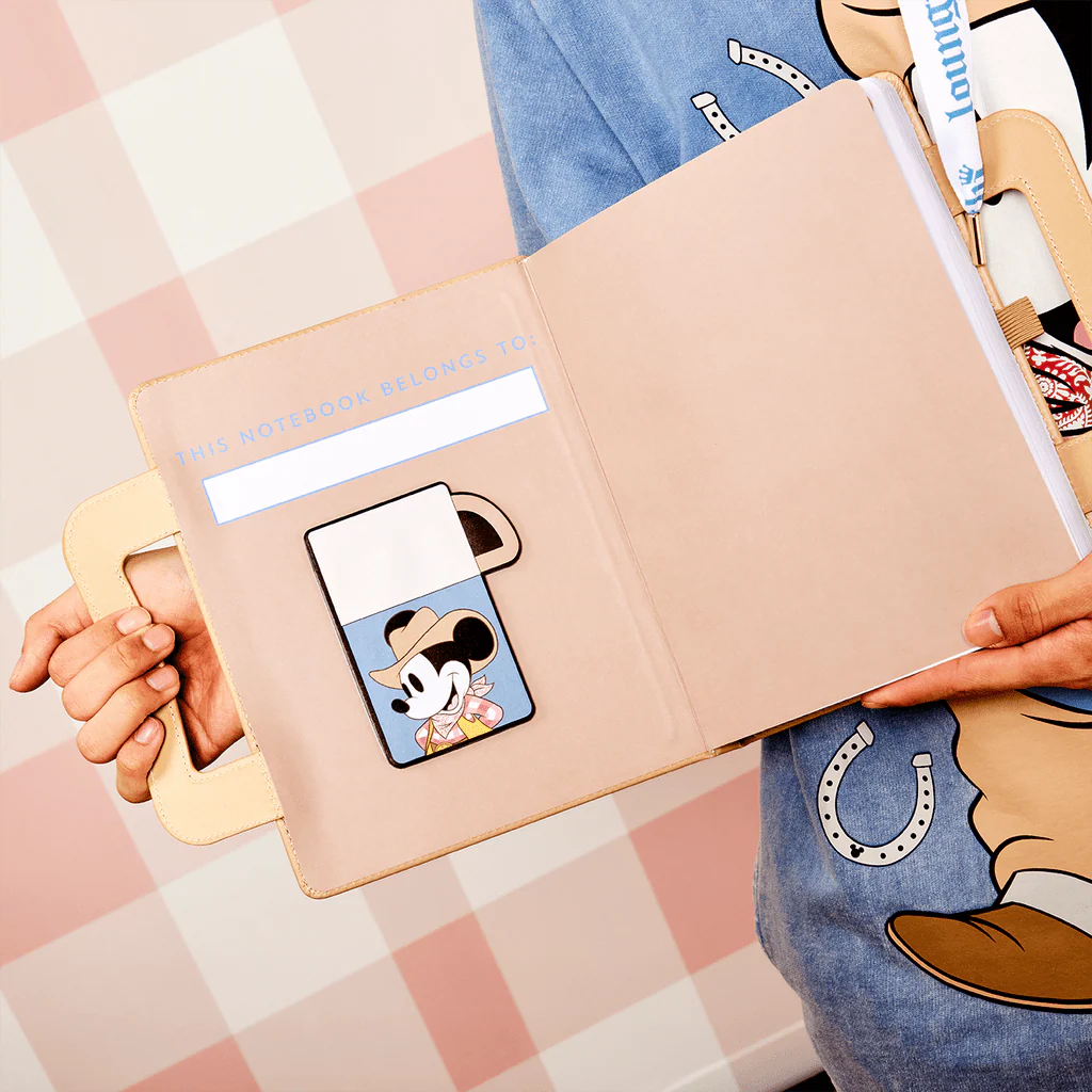 Loungefly x Disney Western Mickey and Minnie Lunchbox Journal - Image 2