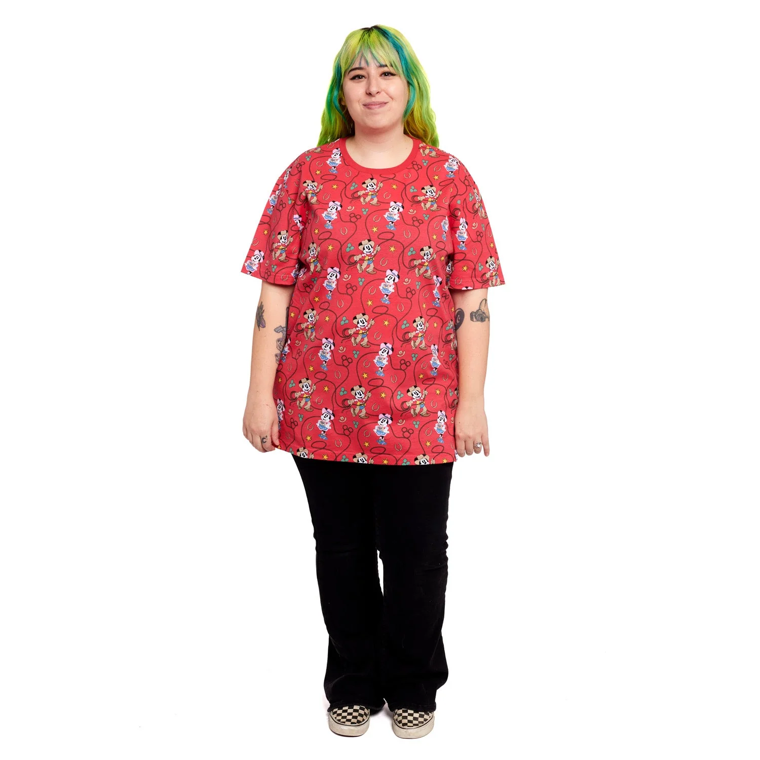 Loungefly x Disney Western Mickey and Minnie Unisex T-Shirt - Image 13