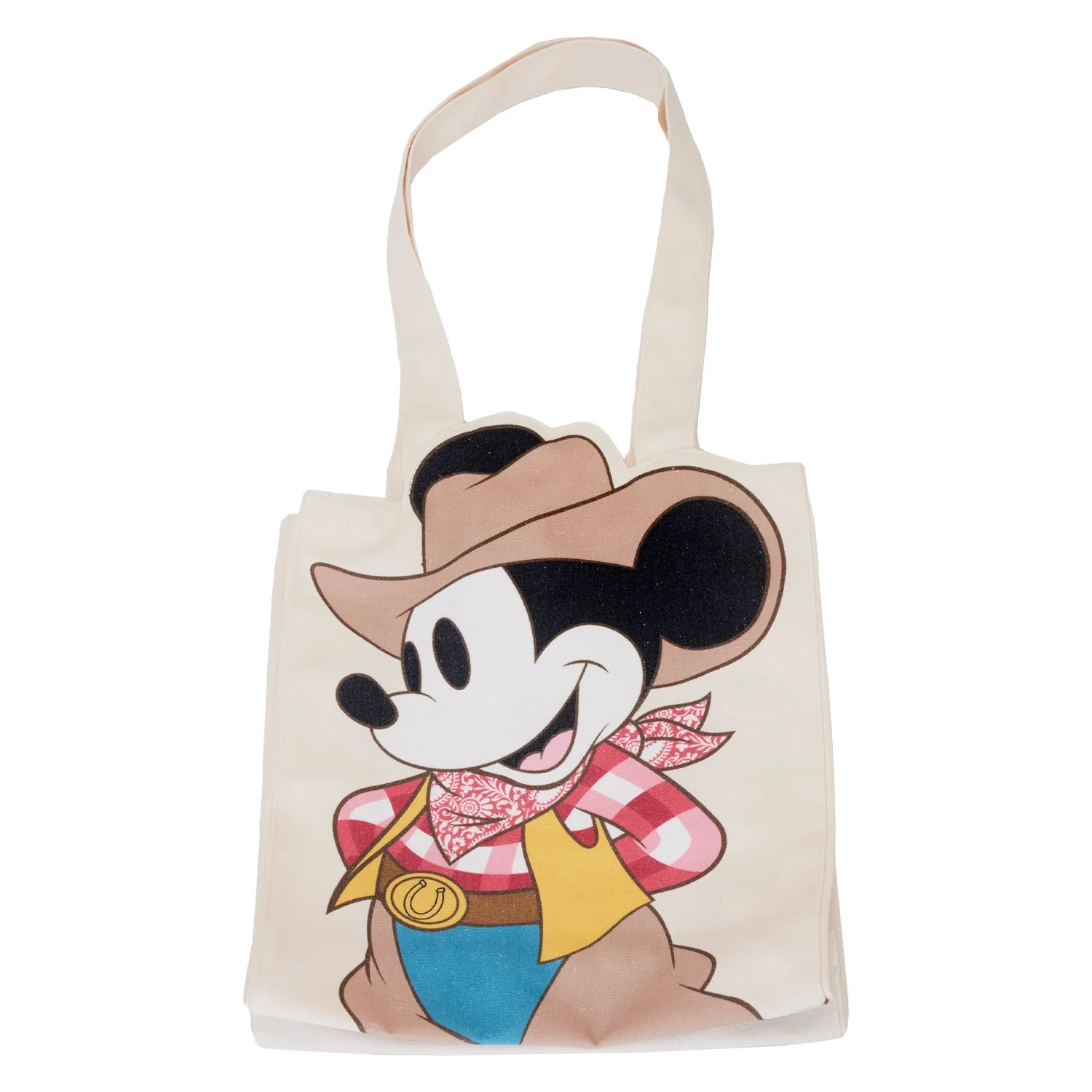 Loungefly x Disney Western Mickey Mouse Canvas Tote Bag - Image 2