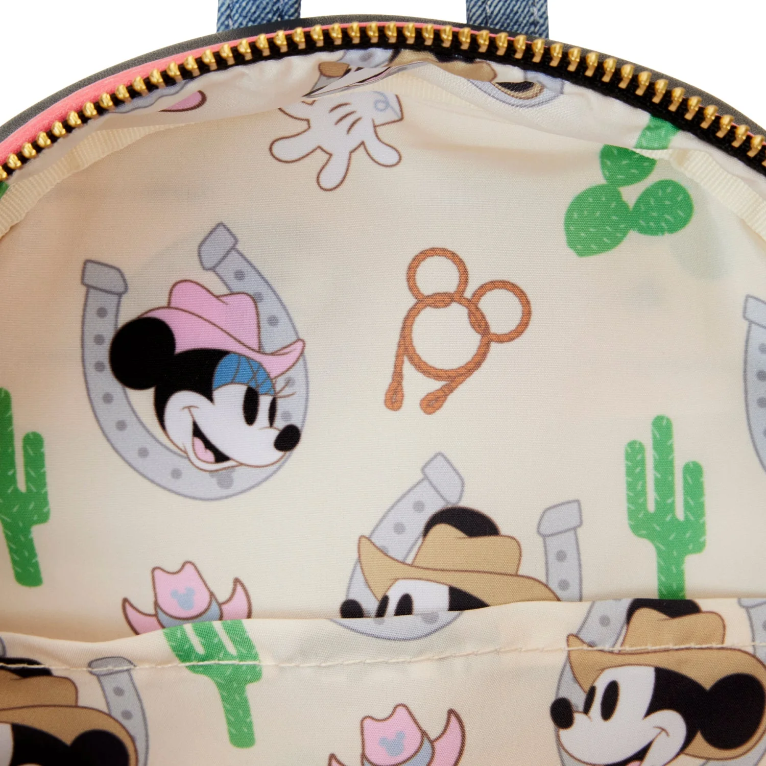 Loungefly x Disney Western Mickey Mouse Cosplay Mini Backpack - Image 7