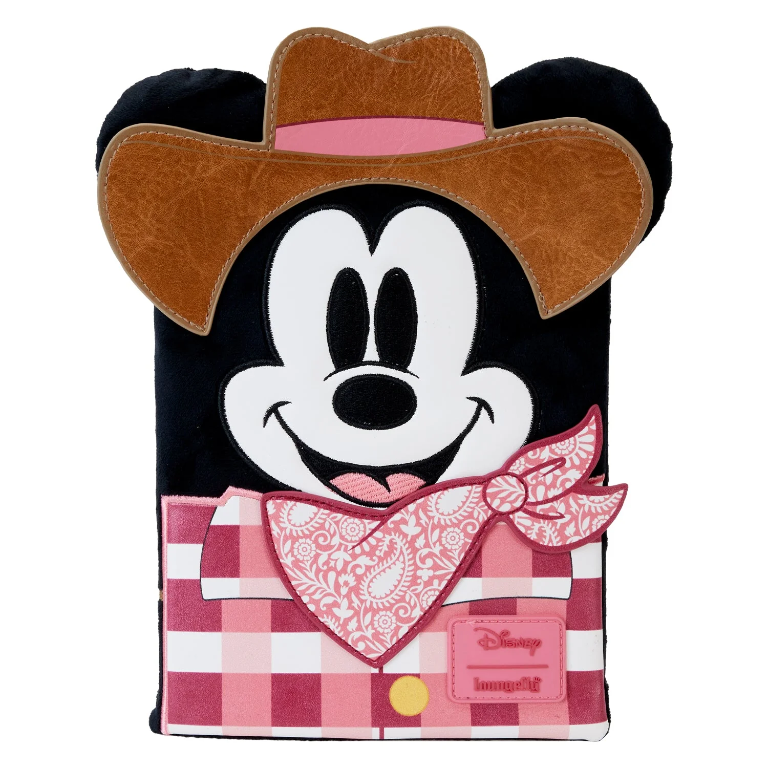 Loungefly x Disney Western Mickey Mouse Plush Journal - Image 3