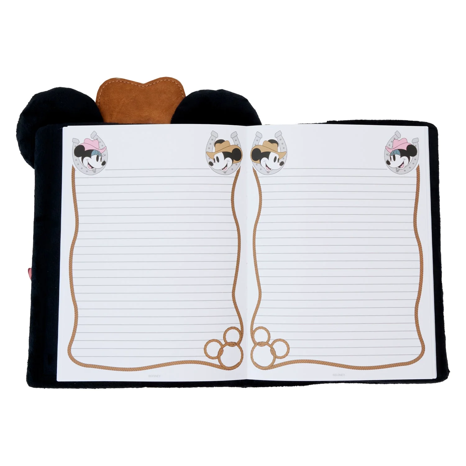 Loungefly x Disney Western Mickey Mouse Plush Journal - Image 5