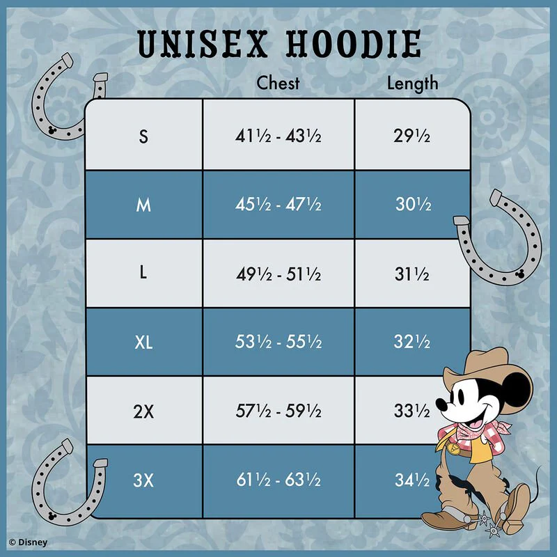 Loungefly x Disney Western Mickey Mouse Unisex Hoodie - Image 4