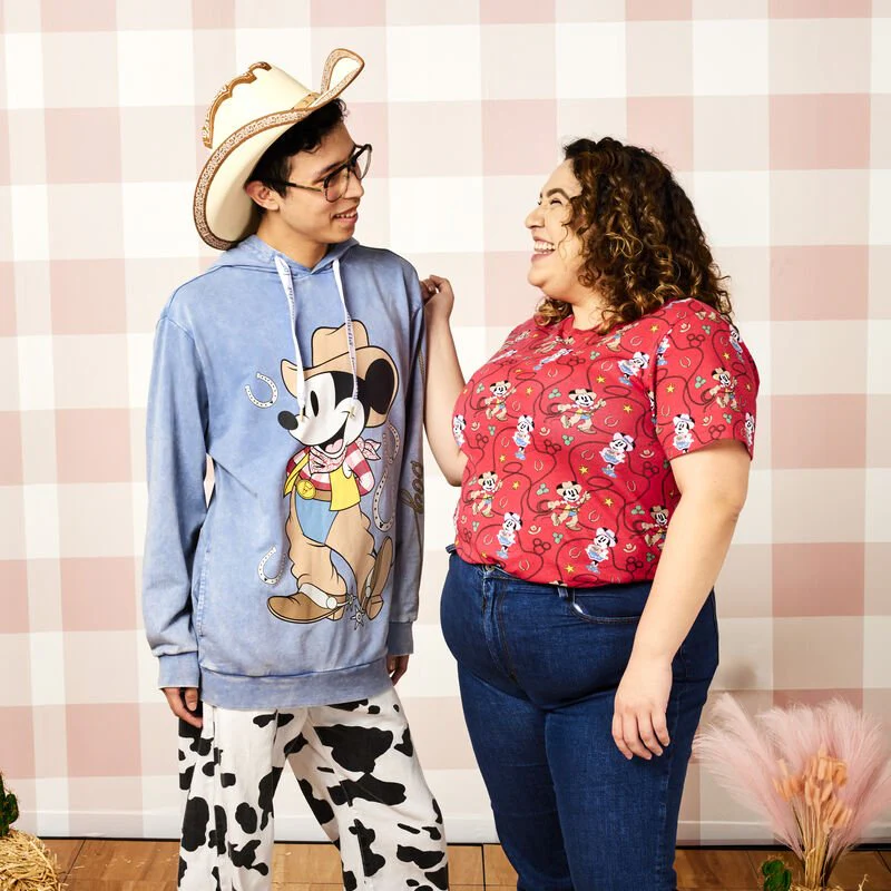 Loungefly x Disney Western Mickey Mouse Unisex Hoodie - Image 5