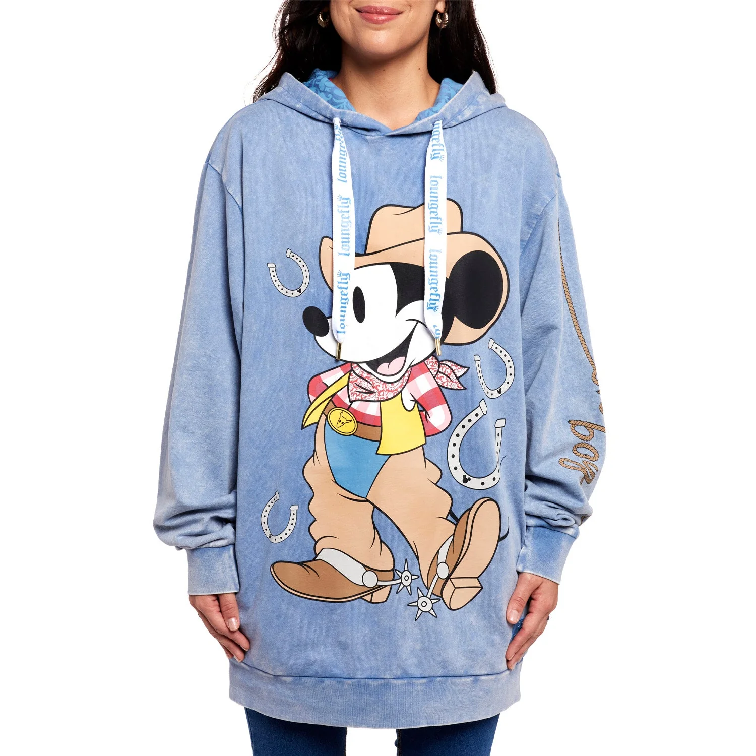 Loungefly x Disney Western Mickey Mouse Unisex Hoodie - Image 7