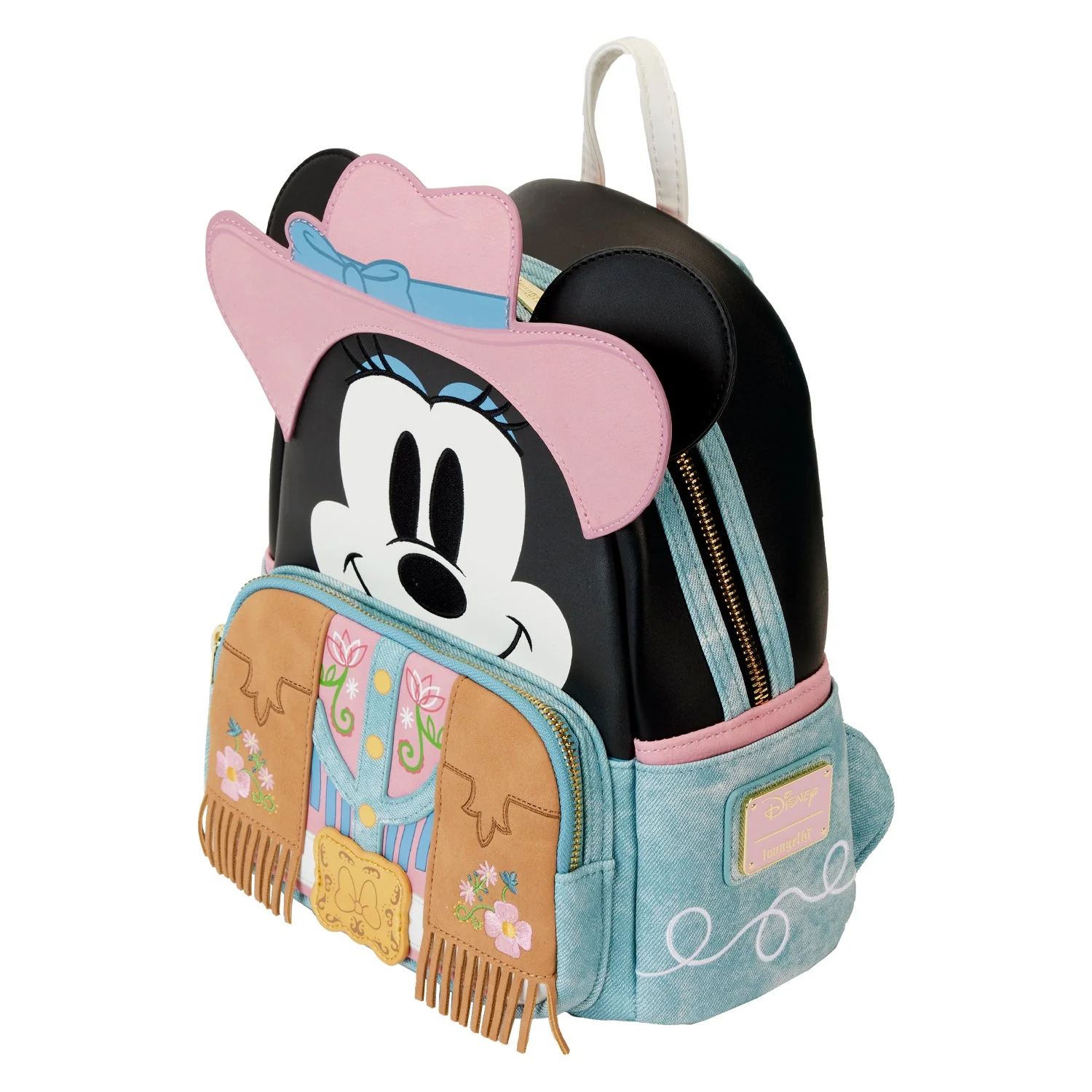 Loungefly x Disney Western Minnie Mouse Cosplay Mini Backpack - Image 4