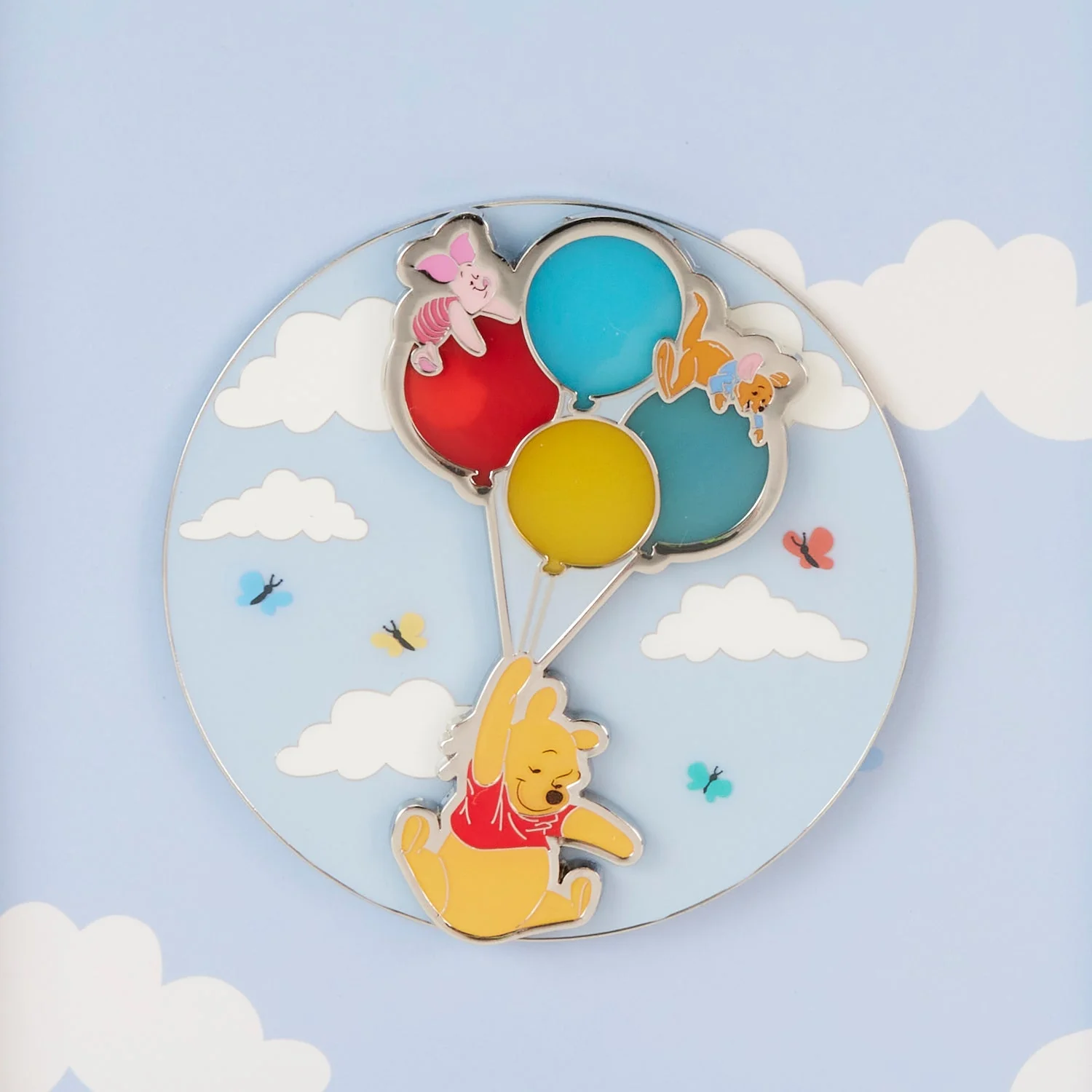 Loungefly x Disney Winnie The Pooh and Friends Balloons 3 Inch Sliding Pin - Image 4