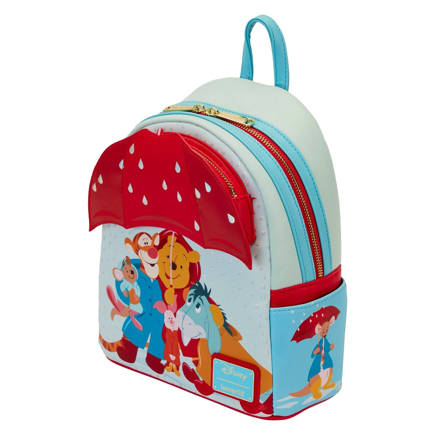 Loungefly x Disney Winnie the Pooh and Friends Rainy Day Mini Backpack - Image 4