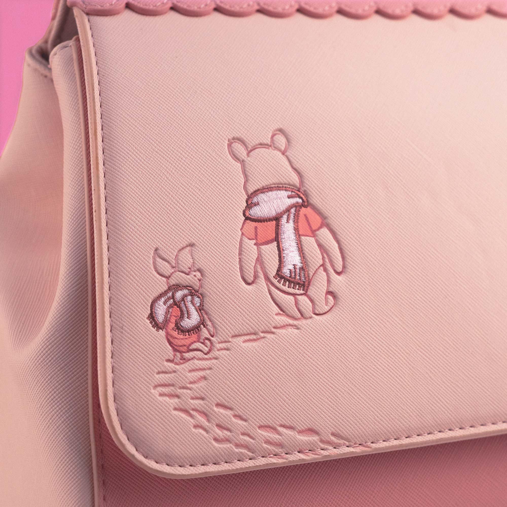 Loungefly x Disney Winnie the Pooh and Piglet Winter Crossbody Bag - Image 4