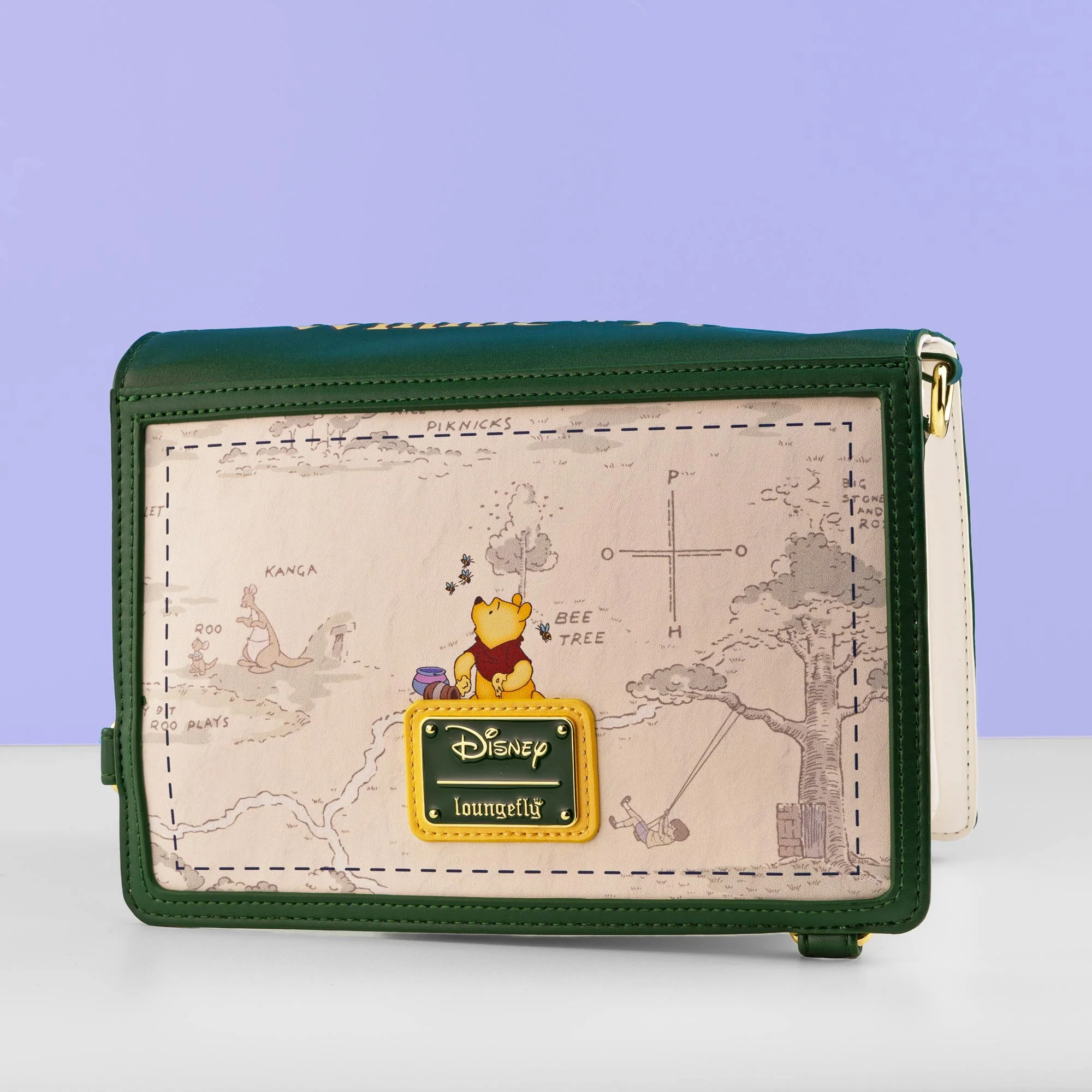 Loungefly x Disney Winnie the Pooh Book Convertible Crossbody Bag - Image 2