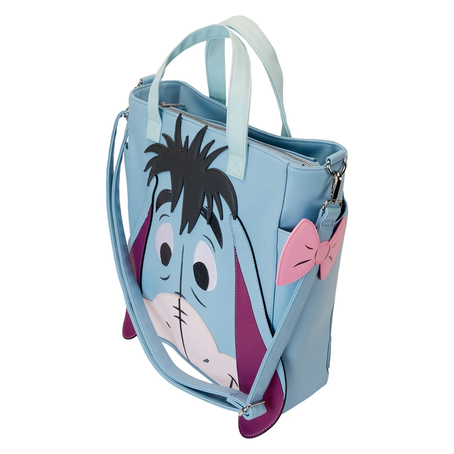 Loungefly x Disney Winnie the Pooh Eeyore Convertible Tote Bag - Image 5