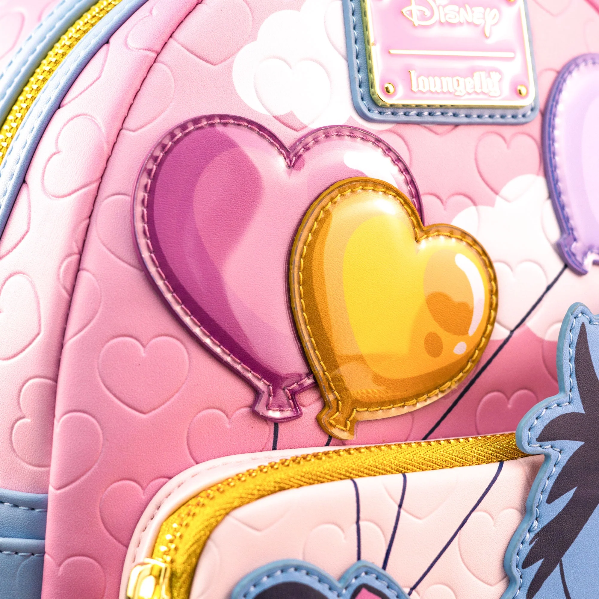Loungefly x Disney Winnie the Pooh Eeyore Heart Balloons Mini Backpack - Image 3