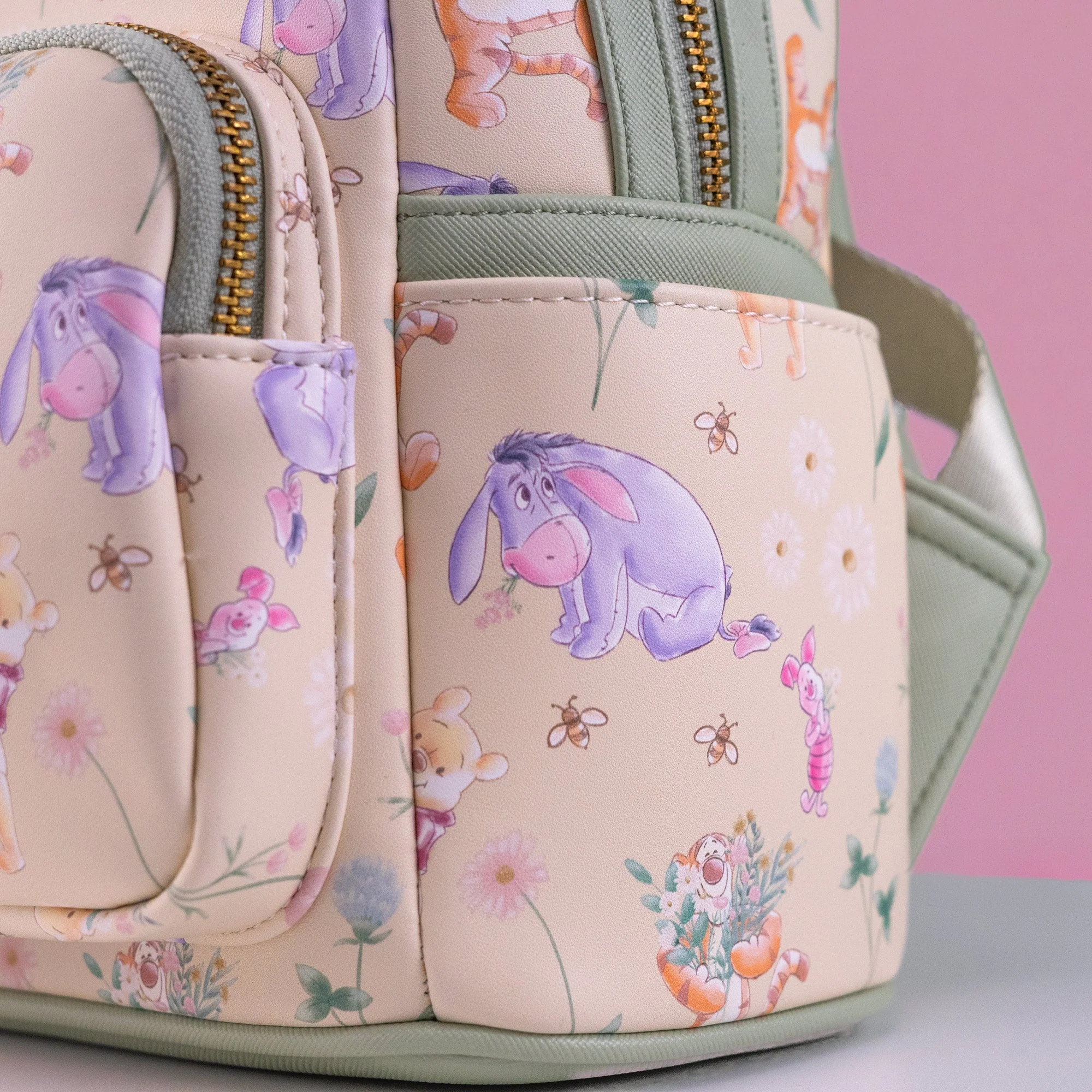 Loungefly x Disney Winnie the Pooh & Friends Floral AOP Mini Backpack - Image 5