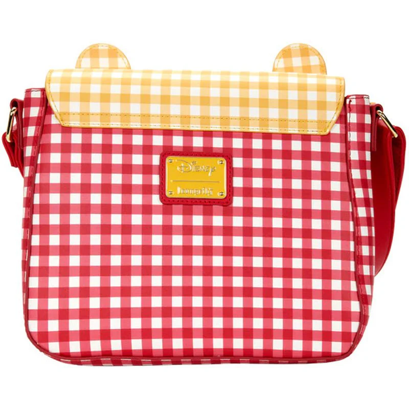 Loungefly x Disney Winnie the Pooh Gingham Crossbody Bag - Image 3
