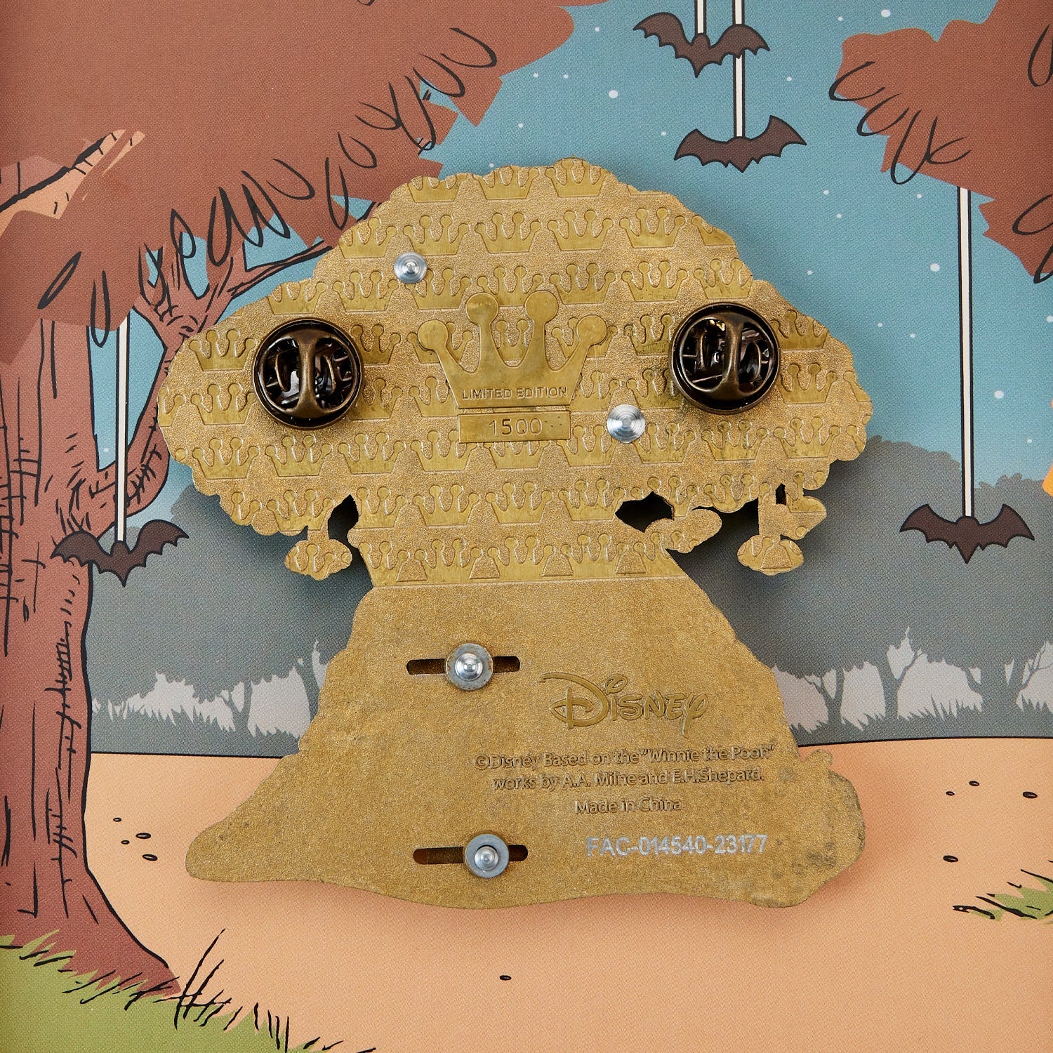 Loungefly x Disney Winnie The Pooh Ltd Ed Halloween 3 Inch Sliding Pin - Image 6