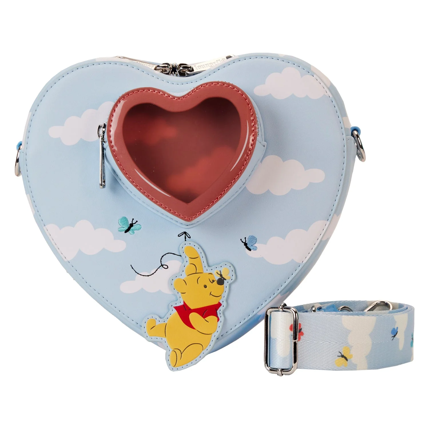 Loungefly x Disney Winnie the Pooh Heart Balloon Crossbody Bag - Image 3