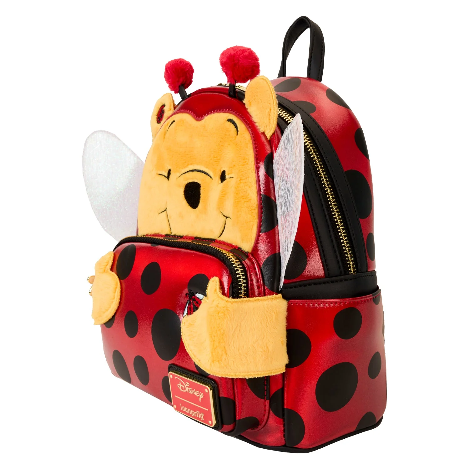 Loungefly x Disney Winnie the Pooh Ladybug Pooh Cosplay Mini Backpack - Image 2