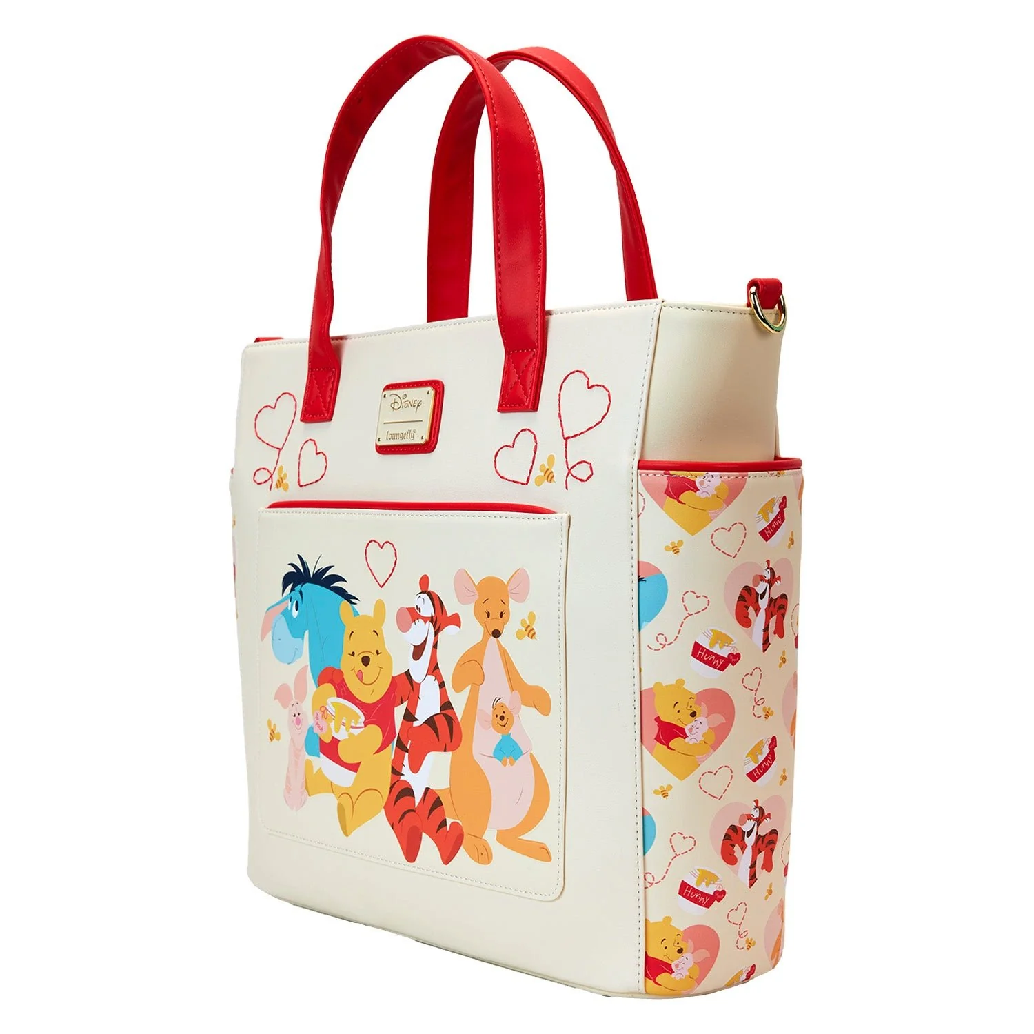 Loungefly x Disney Winnie the Pooh Love Convertible Backpack and Tote Bag - Image 3