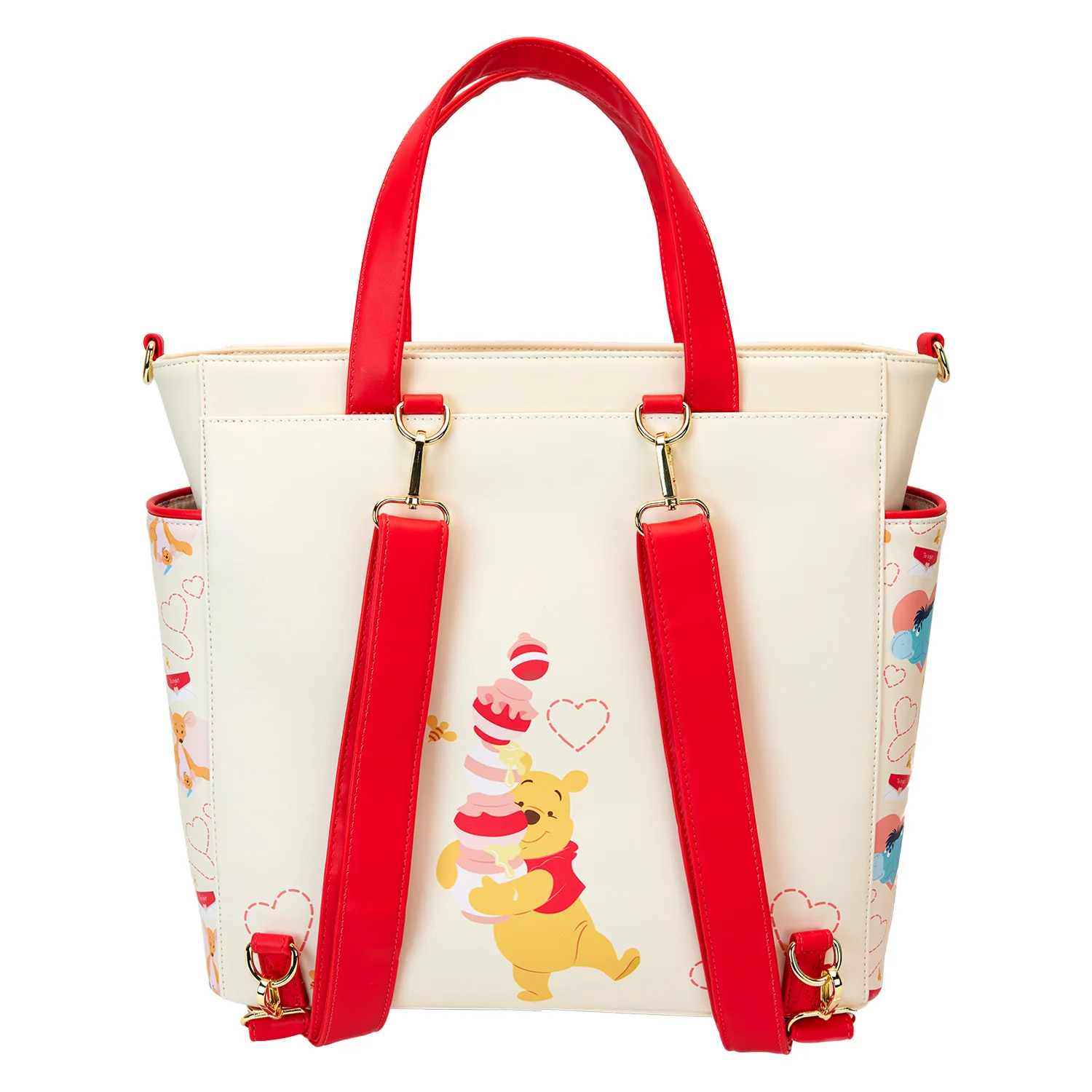 Loungefly x Disney Winnie the Pooh Love Convertible Backpack and Tote Bag - Image 7