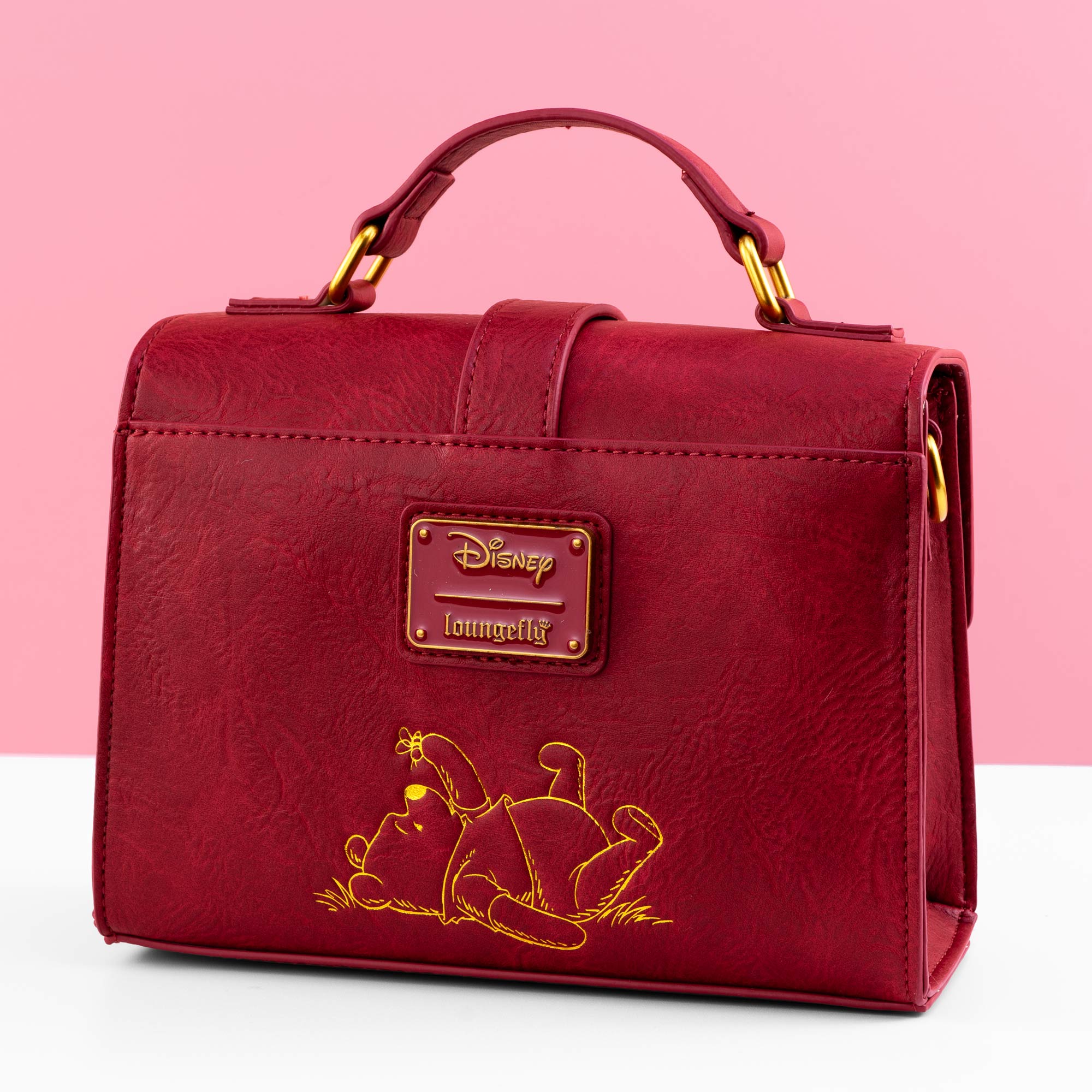 Loungefly x Disney Winnie the Pooh Minimalist Honeycomb Quilted Handbag - Image 2