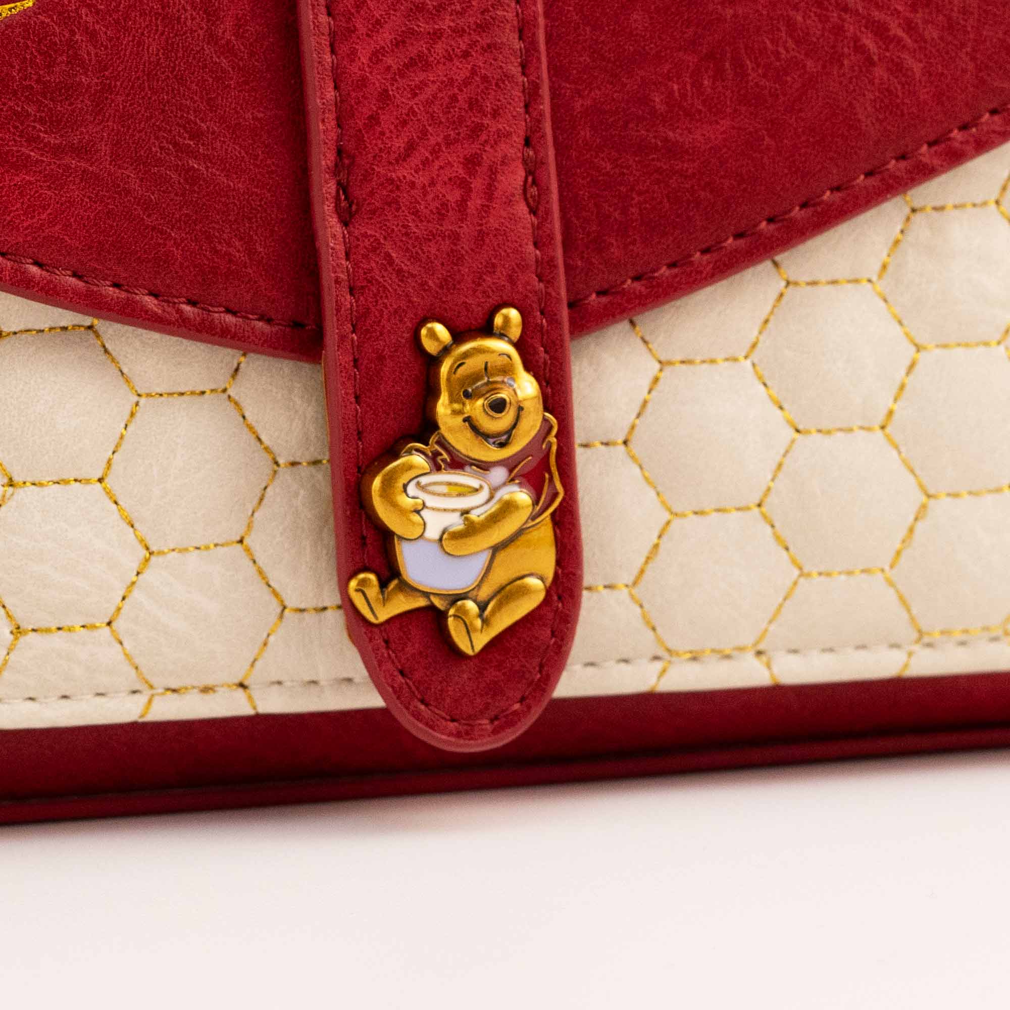 Loungefly x Disney Winnie the Pooh Minimalist Honeycomb Quilted Handbag - Image 6