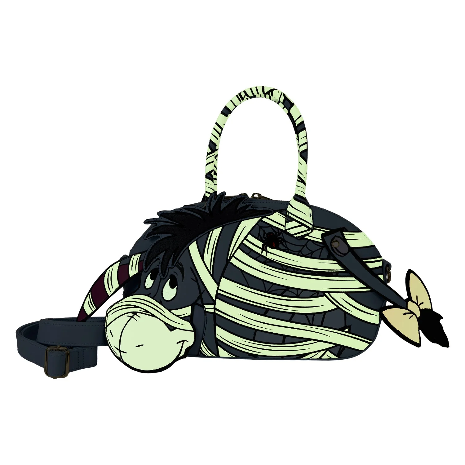 Loungefly x Disney Winnie the Pooh Sad Clown Eeyore Crossbody Bag - Image 2