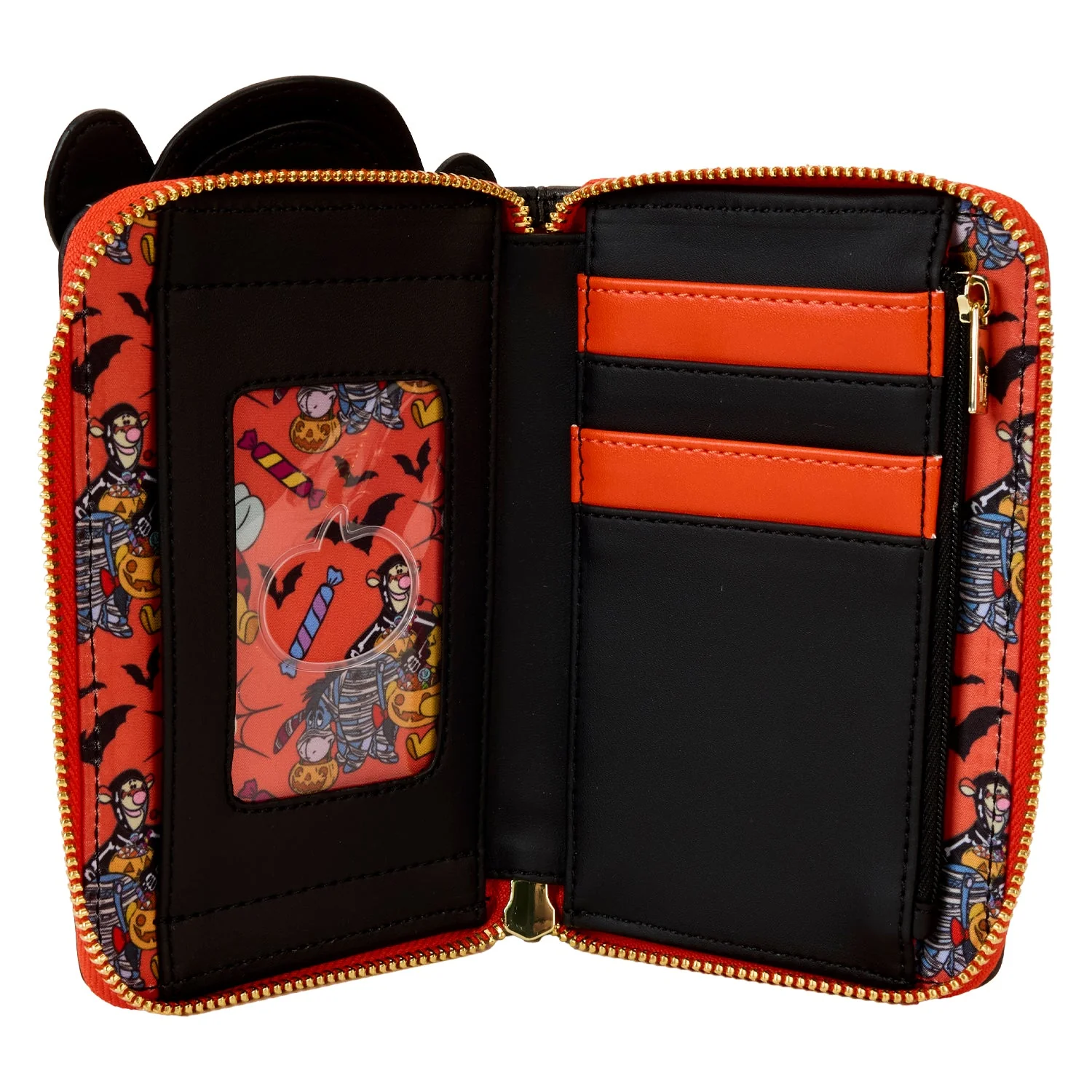 Loungefly x Disney Winnie the Pooh Skeleton Tigger Zip Around Wallet - Image 5