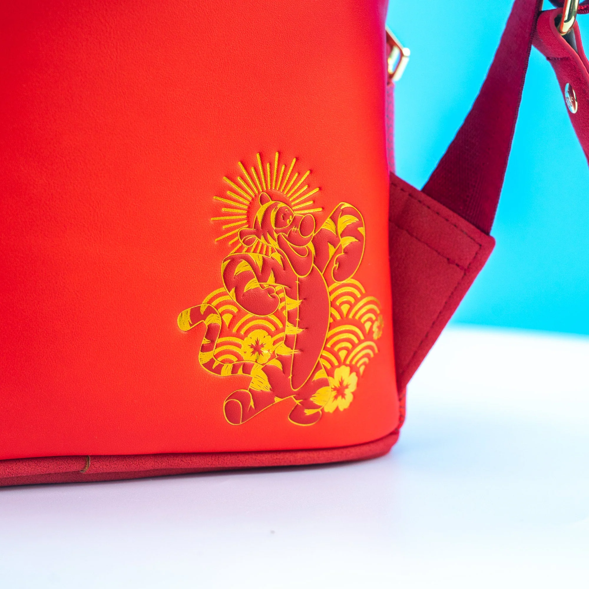 Loungefly x Disney Winnie the Pooh Tigger Chinese New Year Cosplay Mini Backpack - Image 5