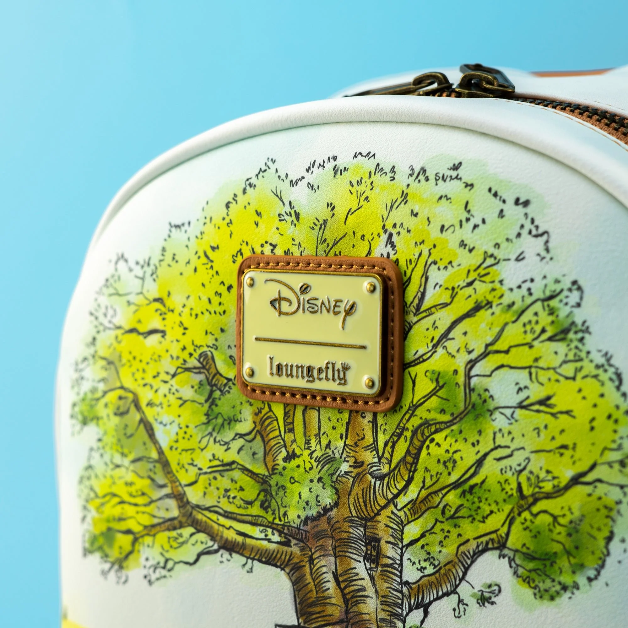 Loungefly x Disney Winnie the Pooh Tigger, Eeyore, Piglet at Tree House Mini Backpack - Image 2