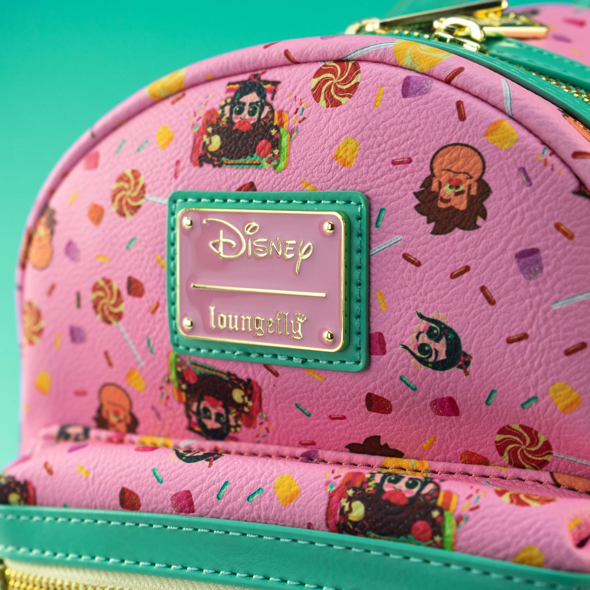 Loungefly x Disney Wreck It Ralph Vanellope AOP Mini Backpack - Image 2
