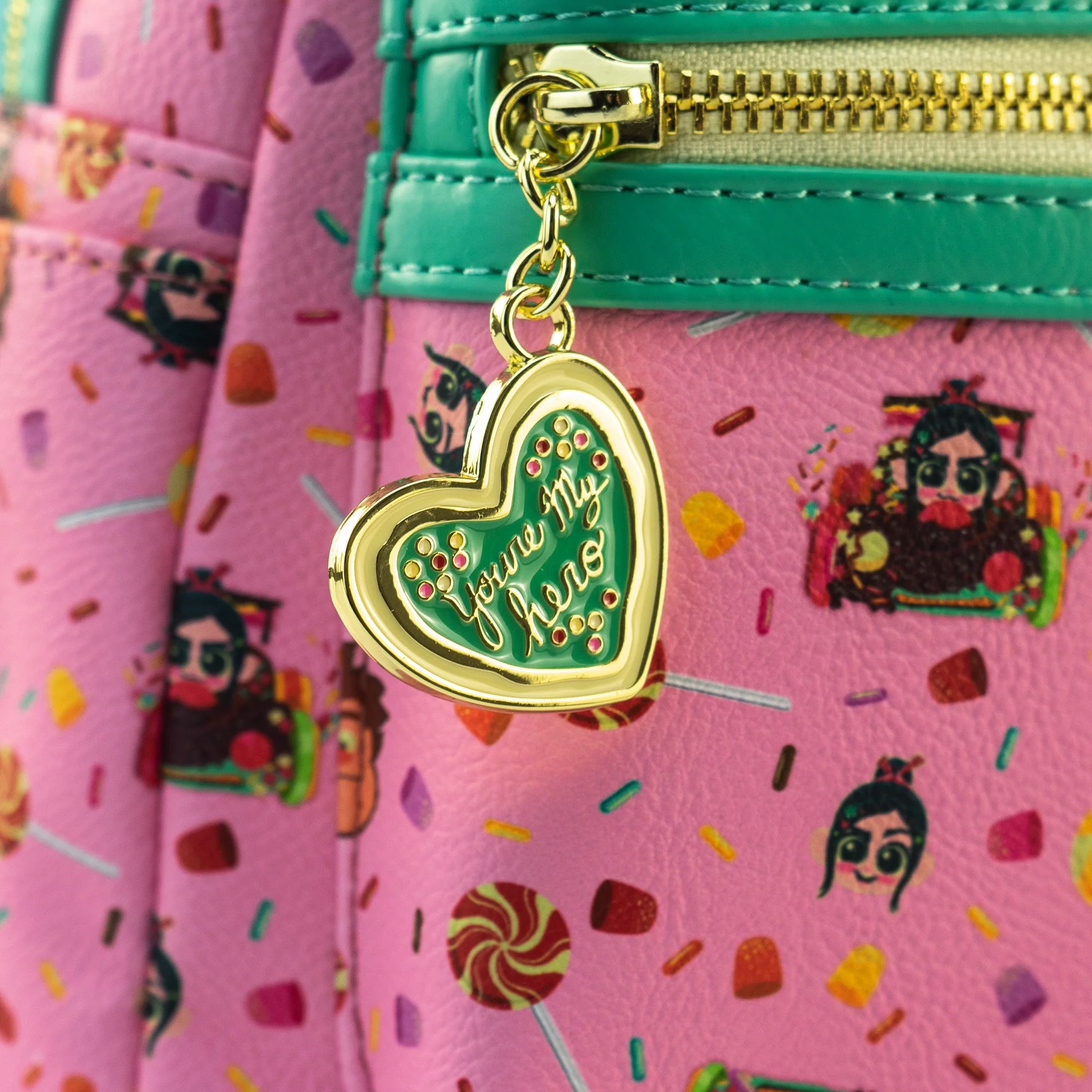 Loungefly x Disney Wreck It Ralph Vanellope AOP Mini Backpack - Image 3