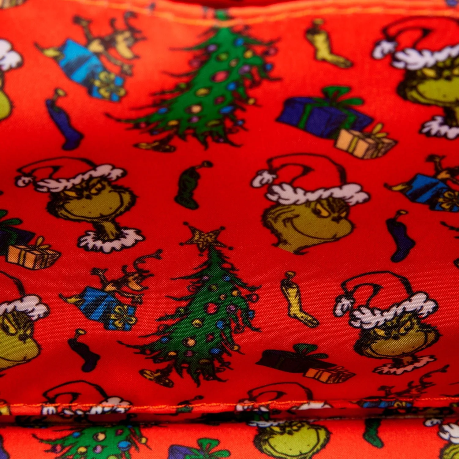 Loungefly x Dr. Seuss The Grinch Book Crossbody Bag - Image 6